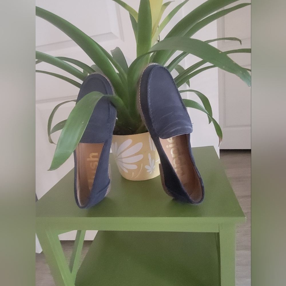 Hush Puppies Blue Loafers Stylish Flats